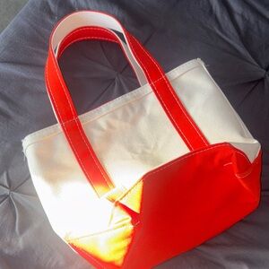 NWT L. L. Bean mini zip Boat & Tote bag
